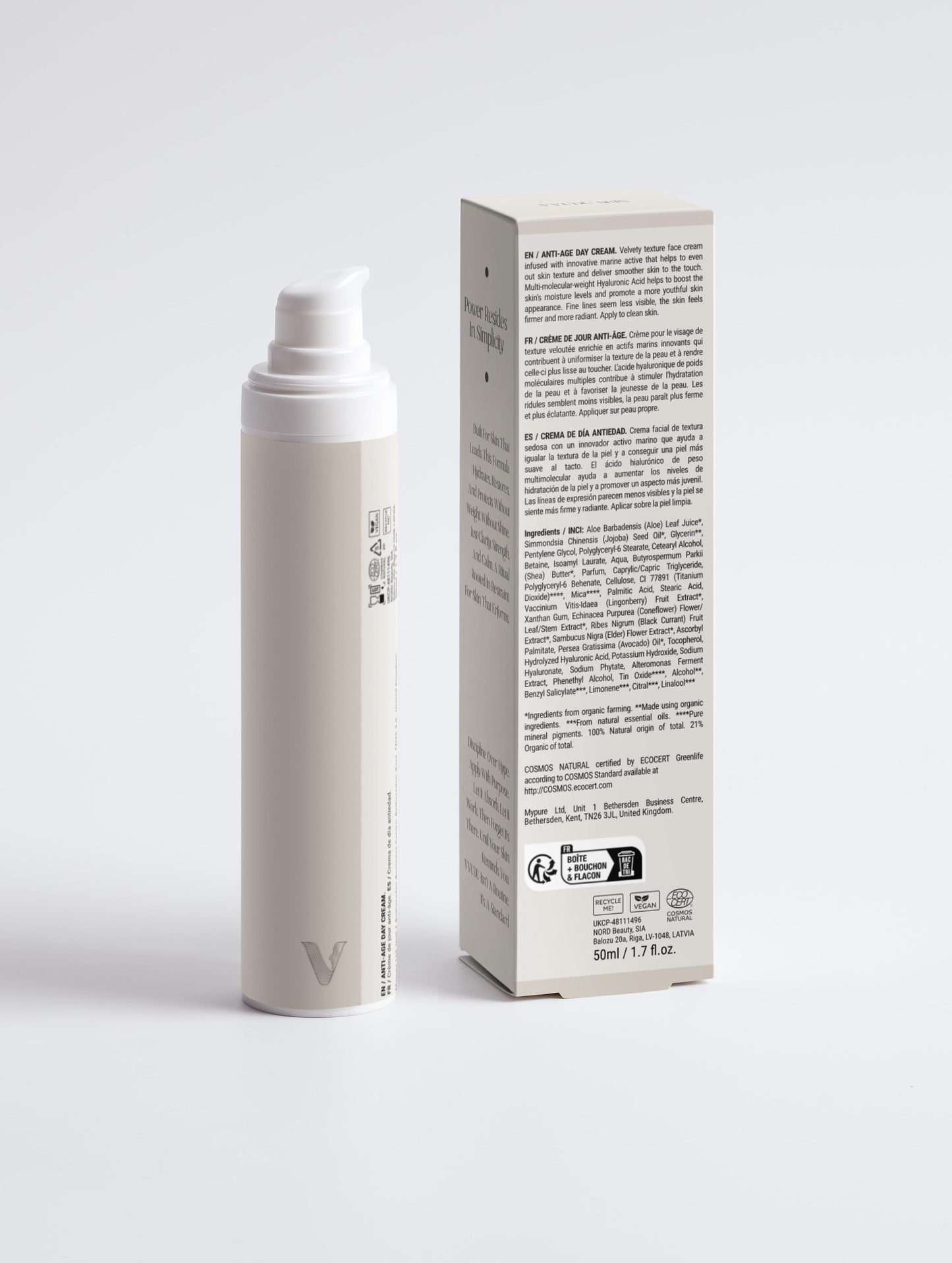 Vyudu Skin Anti-Age Day Cream for Men – Firm, Smooth & Hydrate