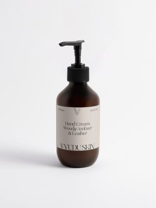 Hand Cream, Woody Amber & Leather