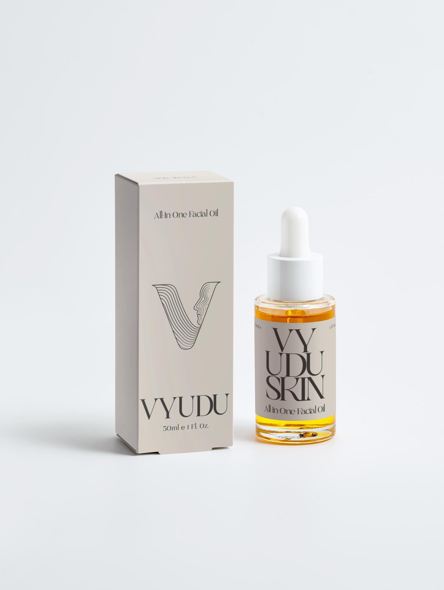 Vyudu Skin All-In-One Facial Oil for Men – Repair, Hydrate & Glow