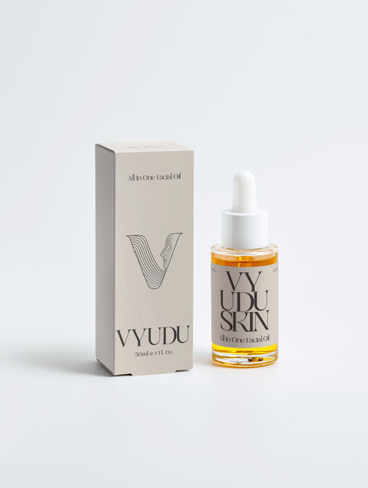 Vyudu Skin All-In-One Facial Oil for Men – Repair, Hydrate & Glow