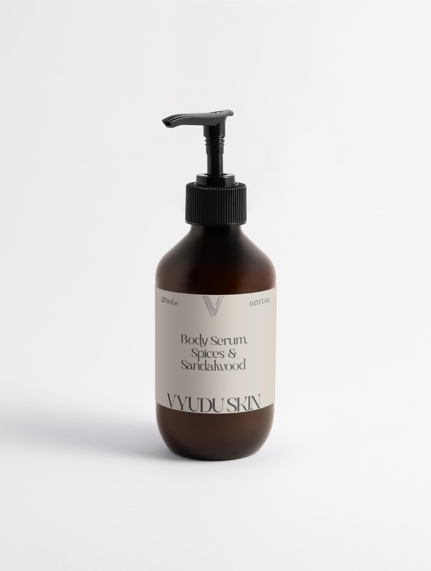 Vyudu Skin Body Serum for Men – Spices & Sandalwood, Fast-Absorbing Hydration